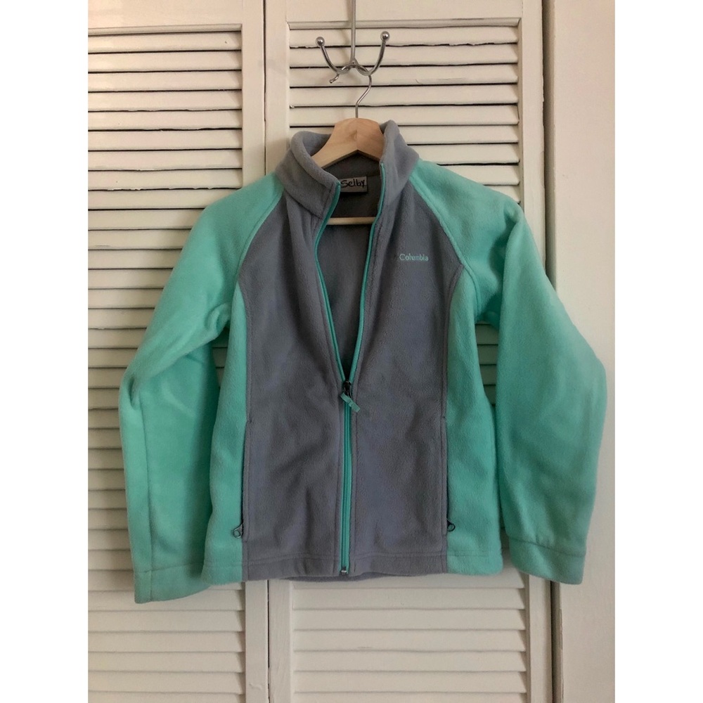 Columbia Gray/mint jacket